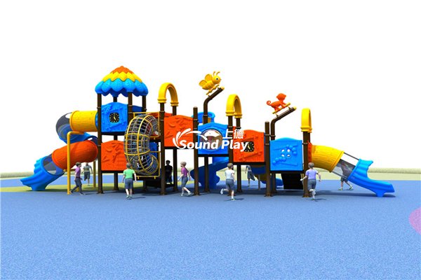 大自然主题公园幼儿园房地产小区配套健身072A